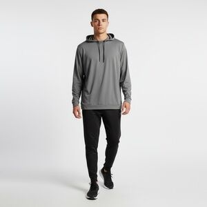 Rhone Essentials Training Hoodie‎ Mens XL Gray Performance Relaxed Fit Athletic